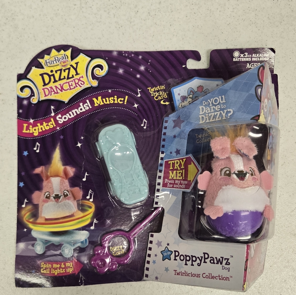 Puppy Paws Dizzy Dancers Toy. In Package.
